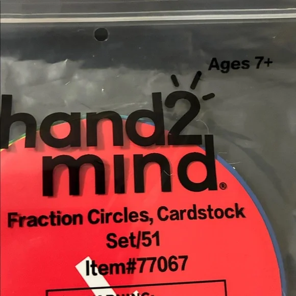 Hand2Mind - FRACTION TILES & CIRCLES SETS (102 pieces) - Picture 11 of 11
